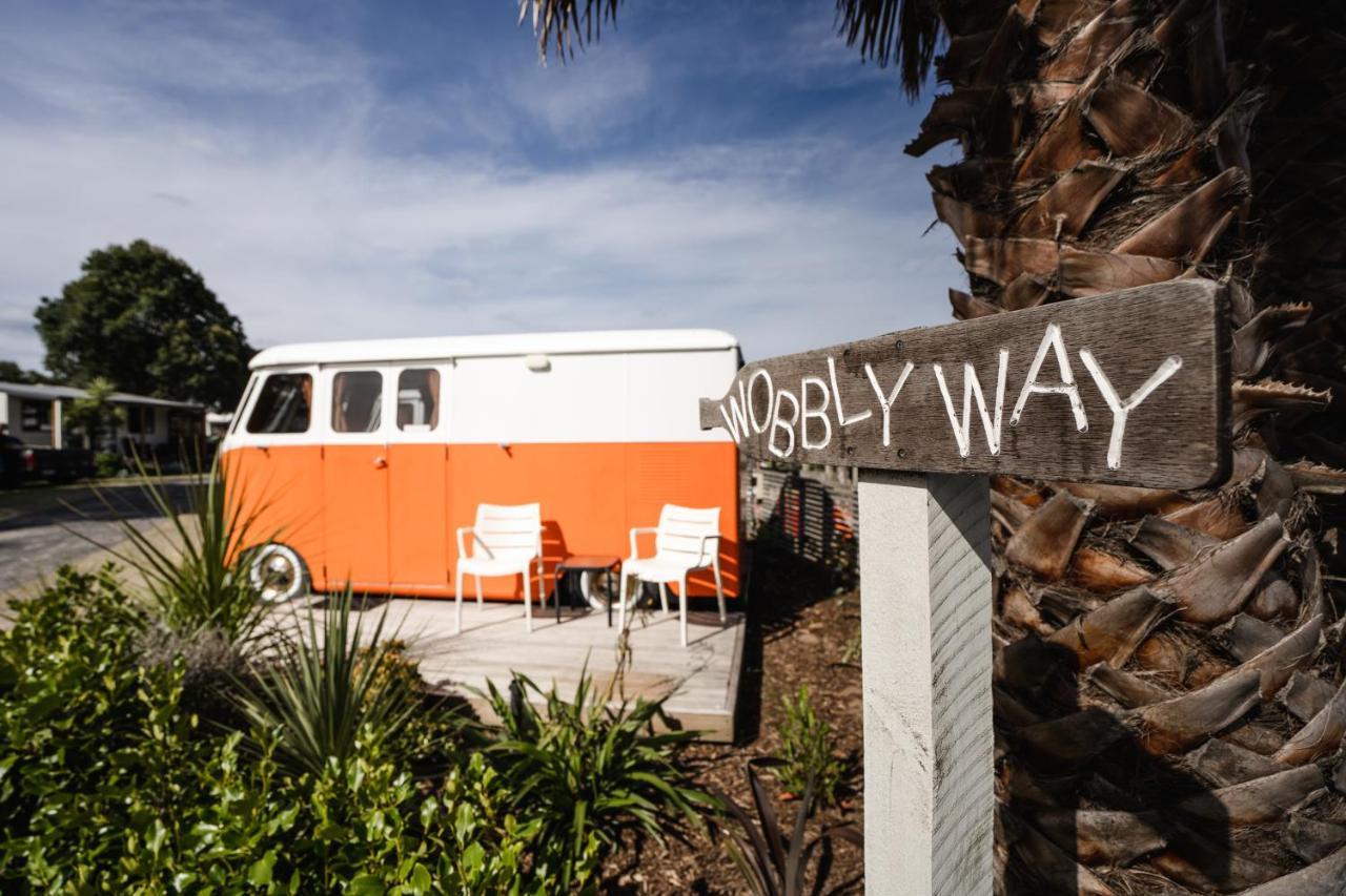 Bowentown Beach Holiday Park Waihi Exterior foto